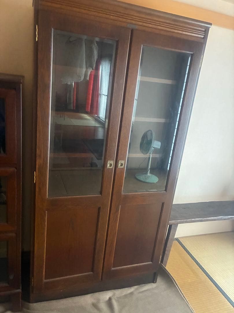 希少！Karf Library Collection ガラス扉　キャビネット