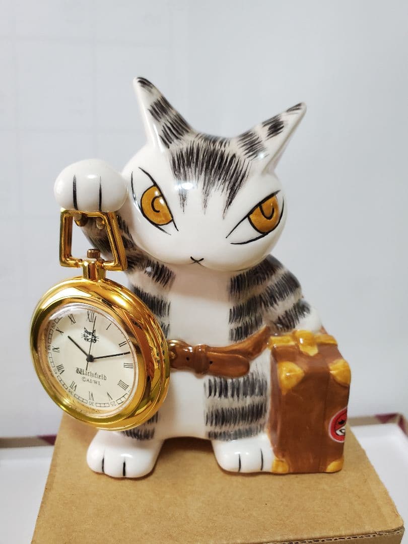 わちふぃーるど ダヤン トランク置時計 Waltherfield 新品 未使用