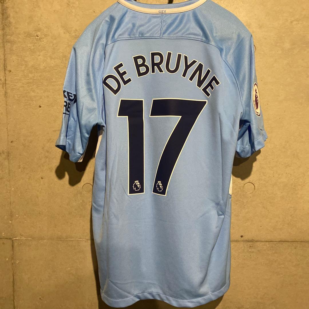 デ・ブライネ　マンチェスター・シティ　 17/18　ホーム　リーグ仕様