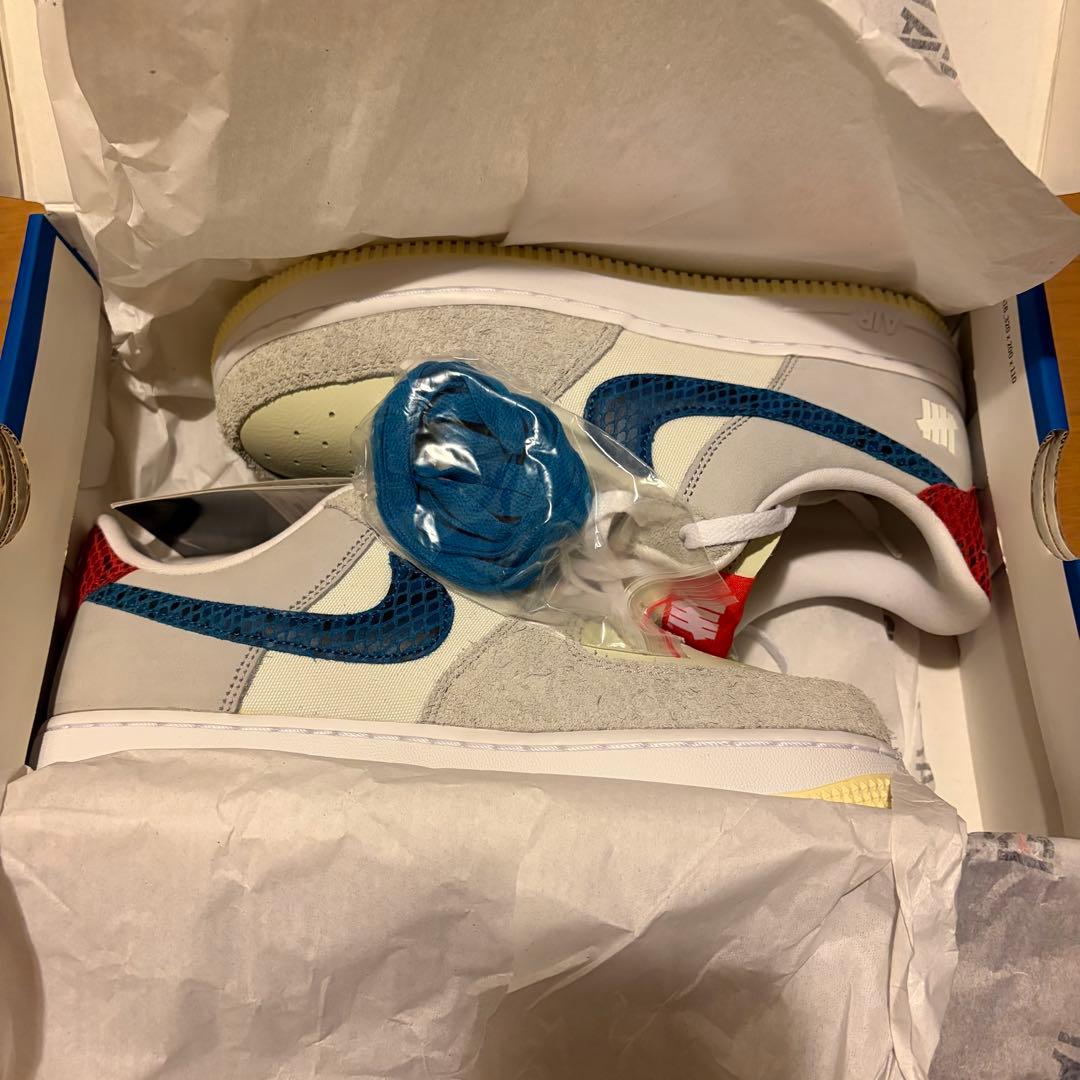 UNDEFEATED × Nike Air Force 1 Low White