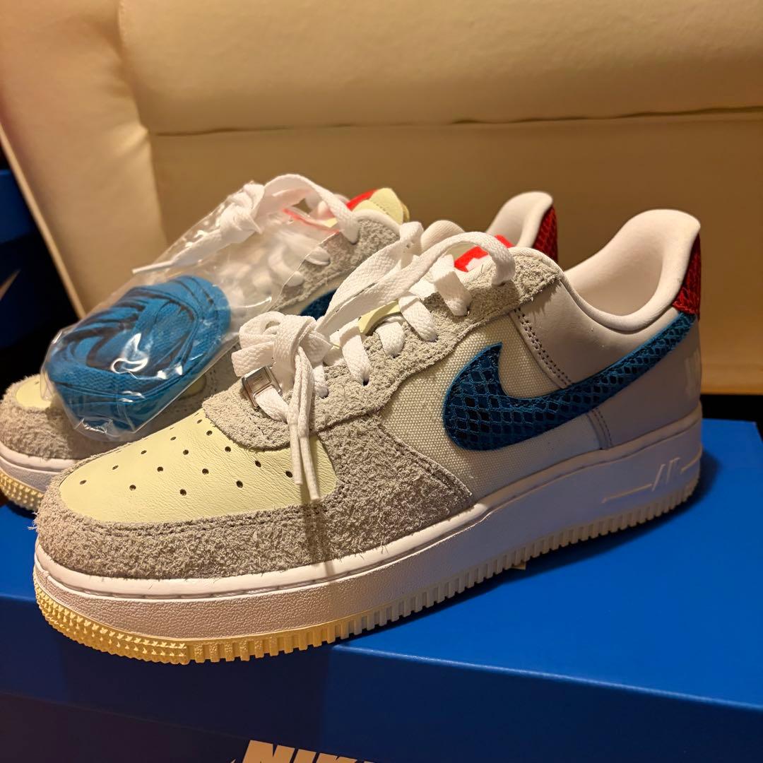 UNDEFEATED × Nike Air Force 1 Low White