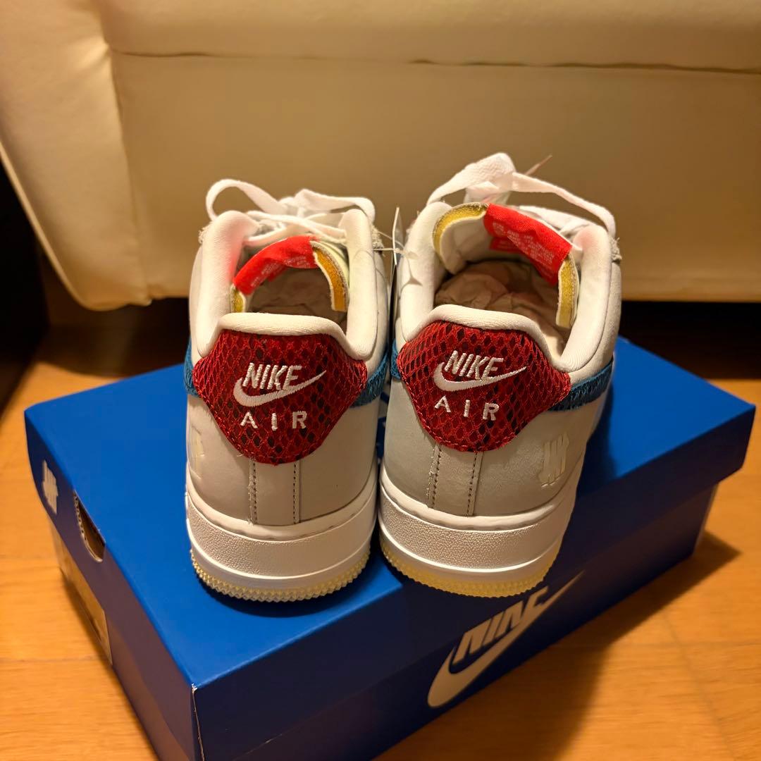 UNDEFEATED × Nike Air Force 1 Low White