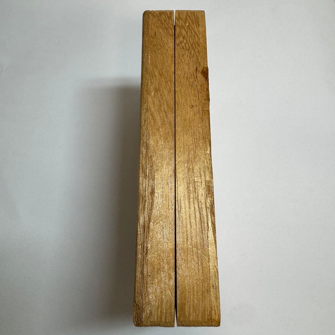 c*2様 純銀小判 波模様  木箱付き 純銀製小判