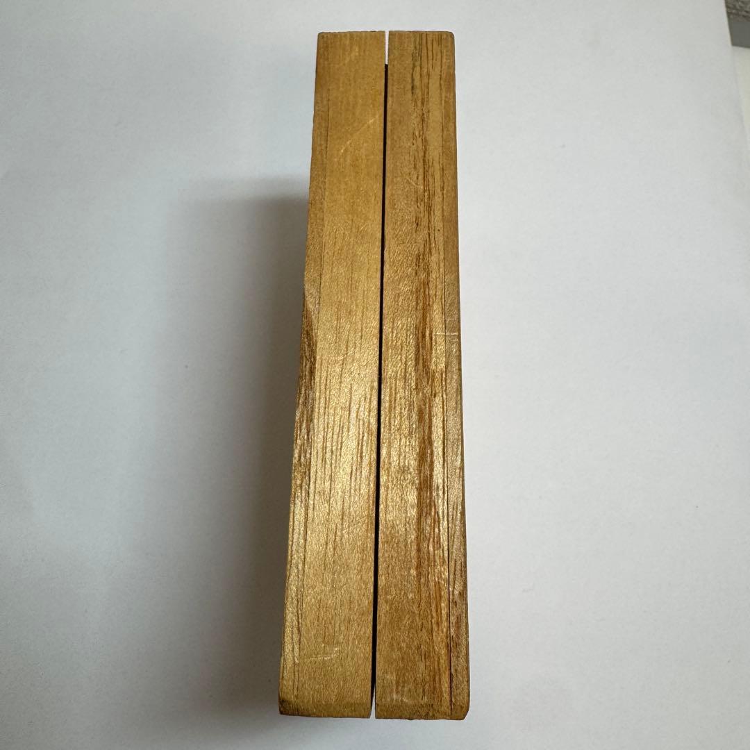 c*2様 純銀小判 波模様  木箱付き 純銀製小判