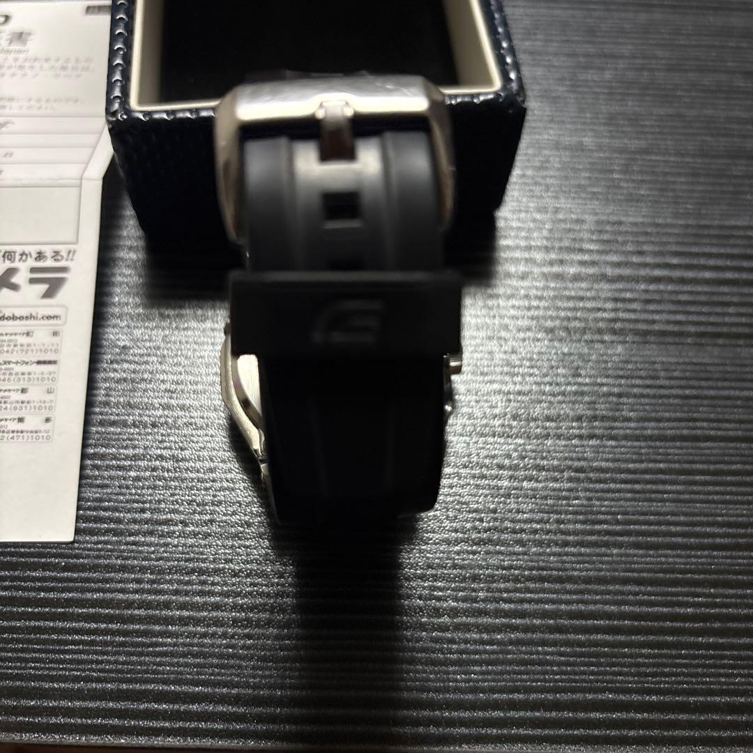 EDIFICE クロノグラフ ラバーベルト 5325 EQW-A1200