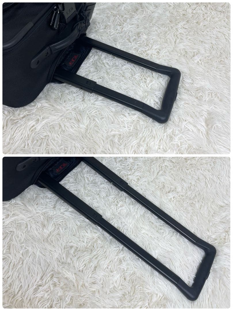 良品✨️TUMI キャリーケース アルファ2 機内持ち込み ブラック ロック付き