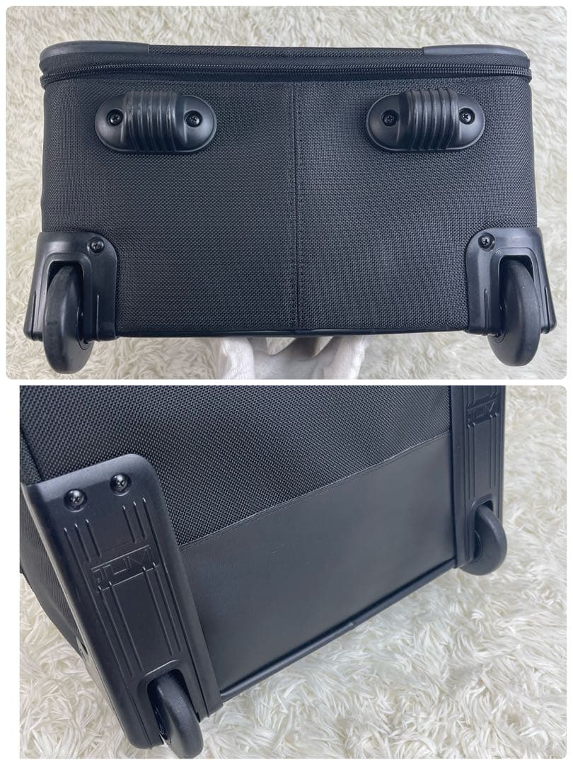 良品✨️TUMI キャリーケース アルファ2 機内持ち込み ブラック ロック付き