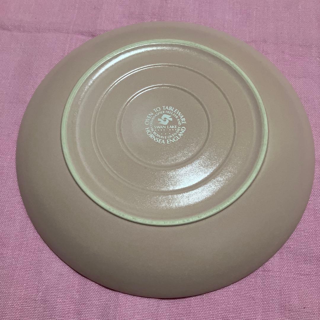 ホーンジーイギリス製 カップソーサー18cmケーキプレート22cmプレートセット