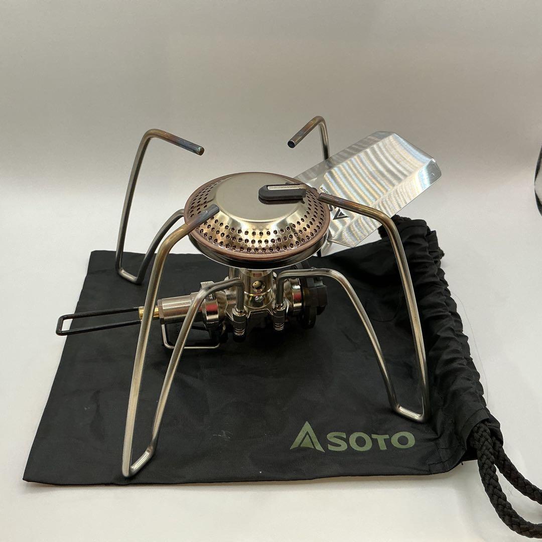 SOTO ST-340 レギュレーターストーブ Range 袋付 美品