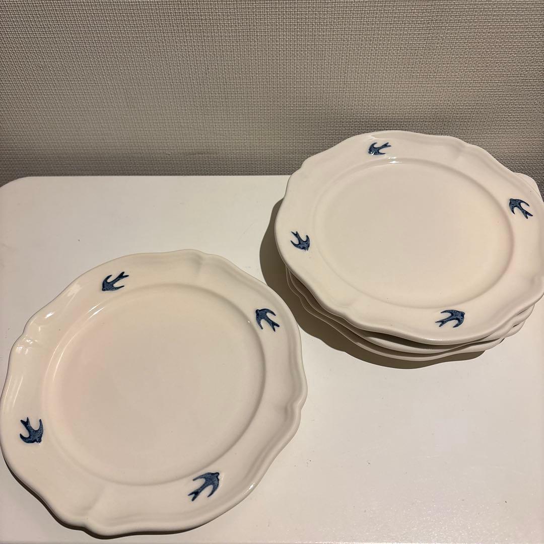 スタジオエム　アーリーバード　ラウンドプレートL 4枚セット