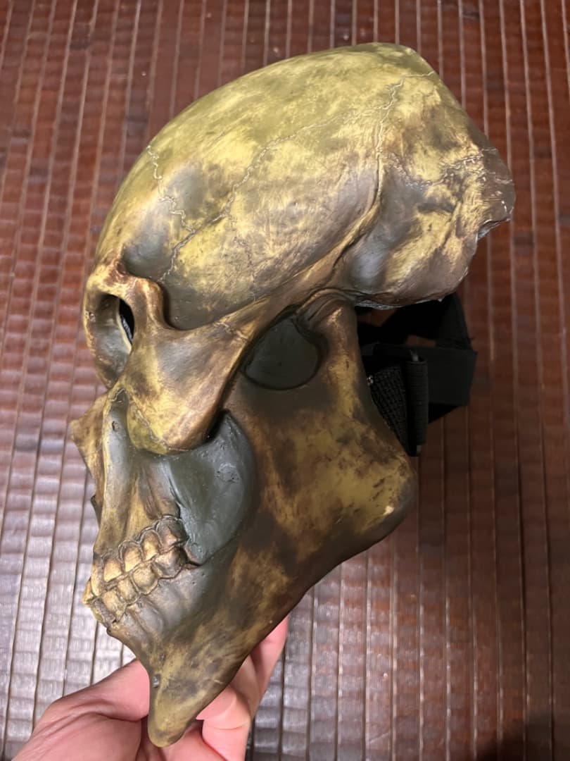 ドクロマスク　お面　手作り　ハロウィン　レア商品