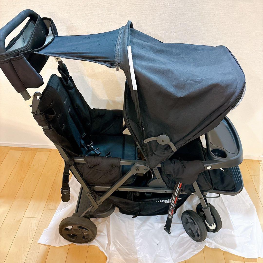 2人乗りベビーカー　ジュービー　カブース　ウルトラライト　グラファイト