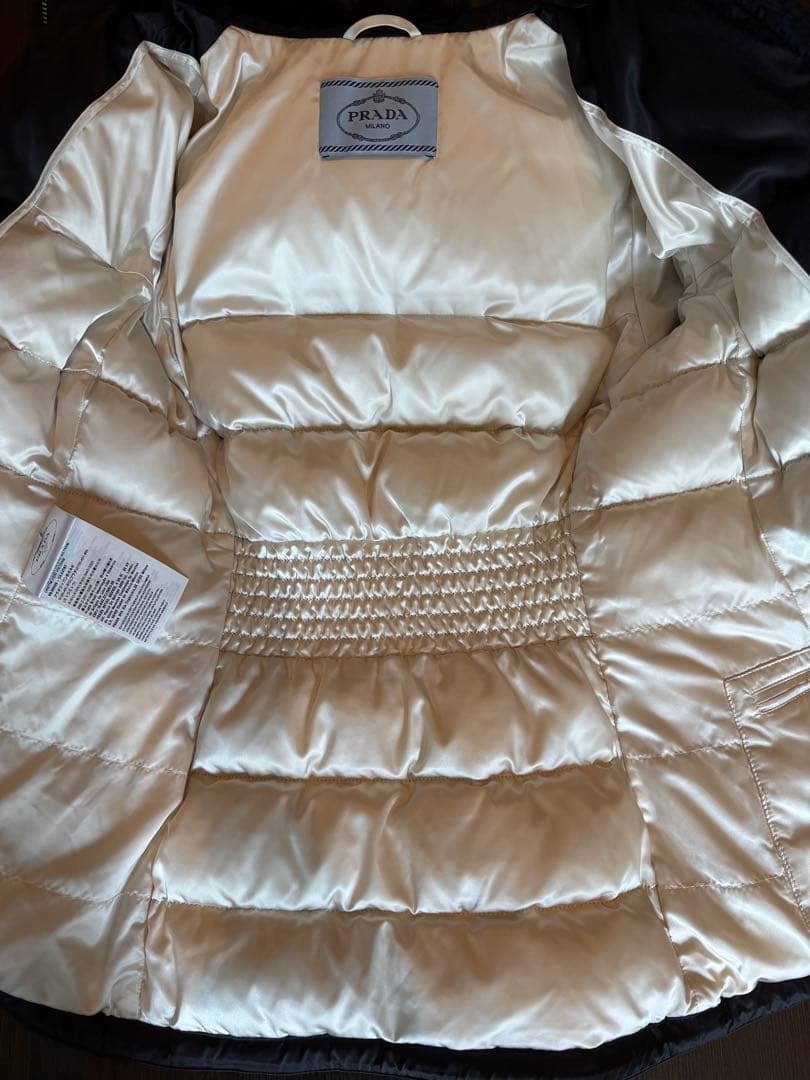 mm PRADAダウン　リアルファー　極美品