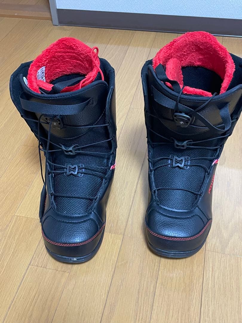 DEELUXE スノーボードブーツ 黒/赤