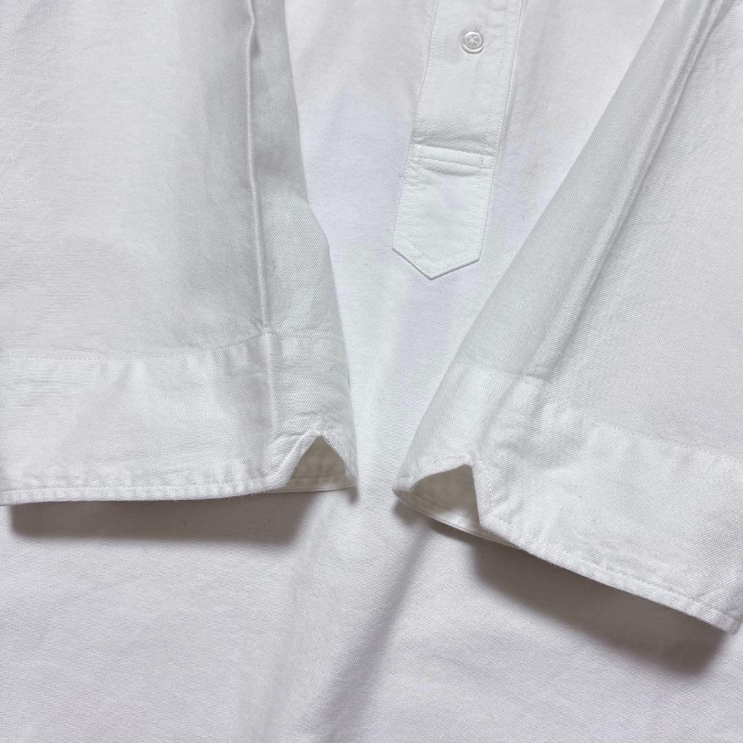 【美品】マディソンブルー　オックスフォードシャツ　半袖　ホワイト　00