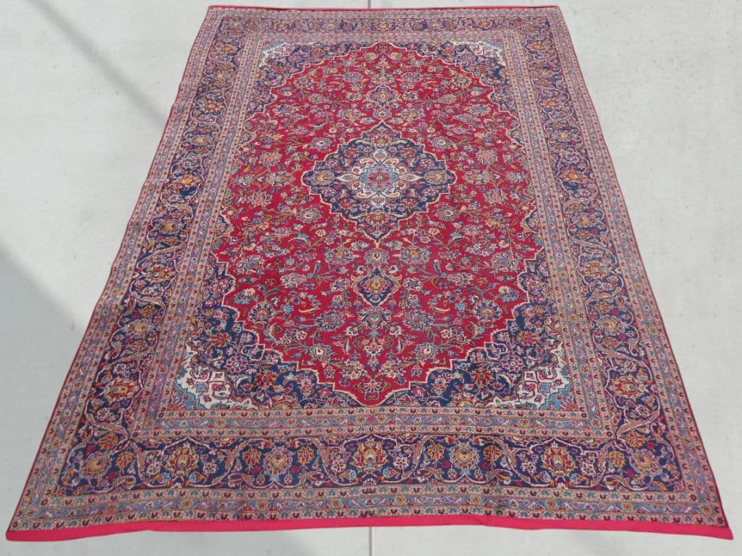 大判　ペルシャ絨毯　410×296cm　イラン産　手織り