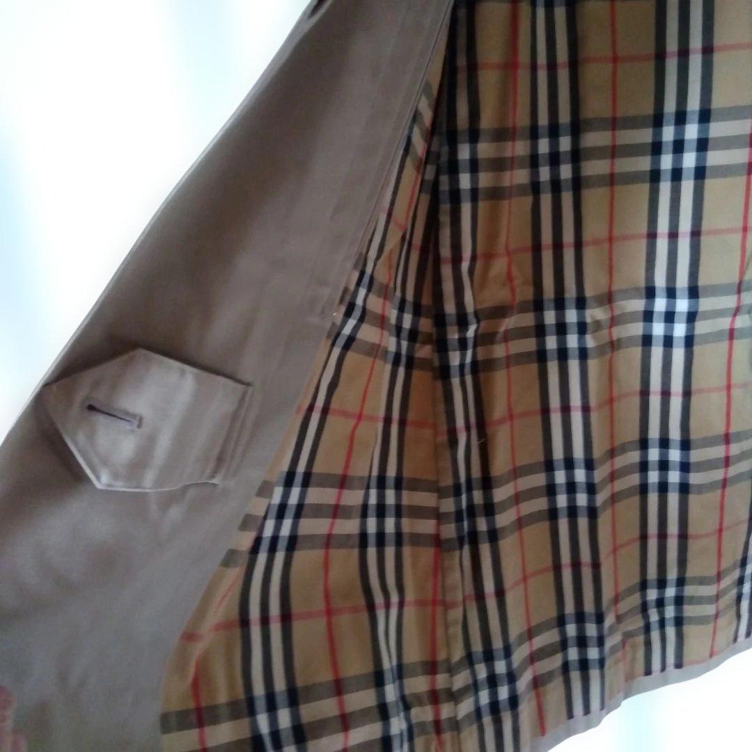 バーバリー　Burberry ベージュ ステンカラーコート　9号　ライナー無し