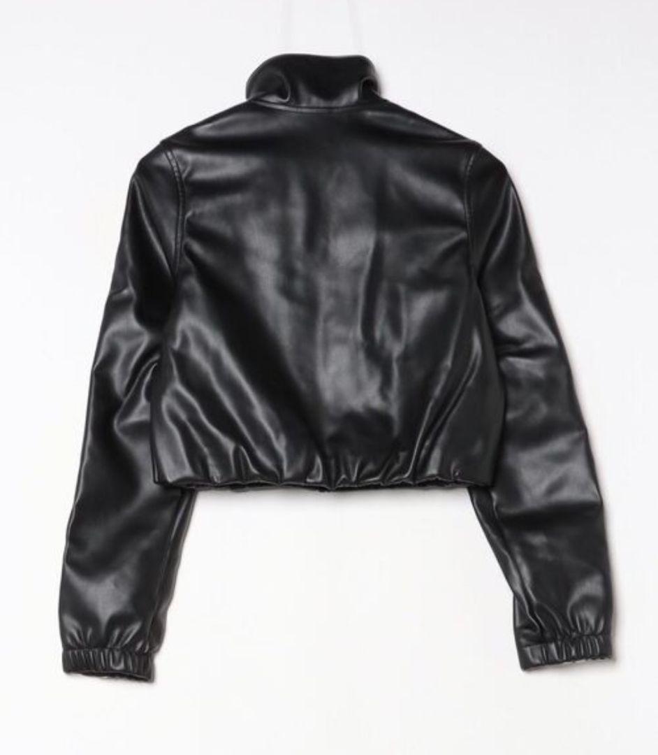 希少M✨adidas ブラック クロップドジャケット　アディダス