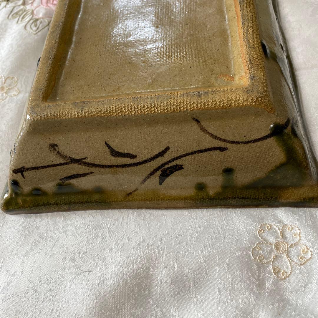 ⭐️織部焼深鉢⭐️陶器・作家さん名は箱を無くして不明です。 ビンテージ物です。