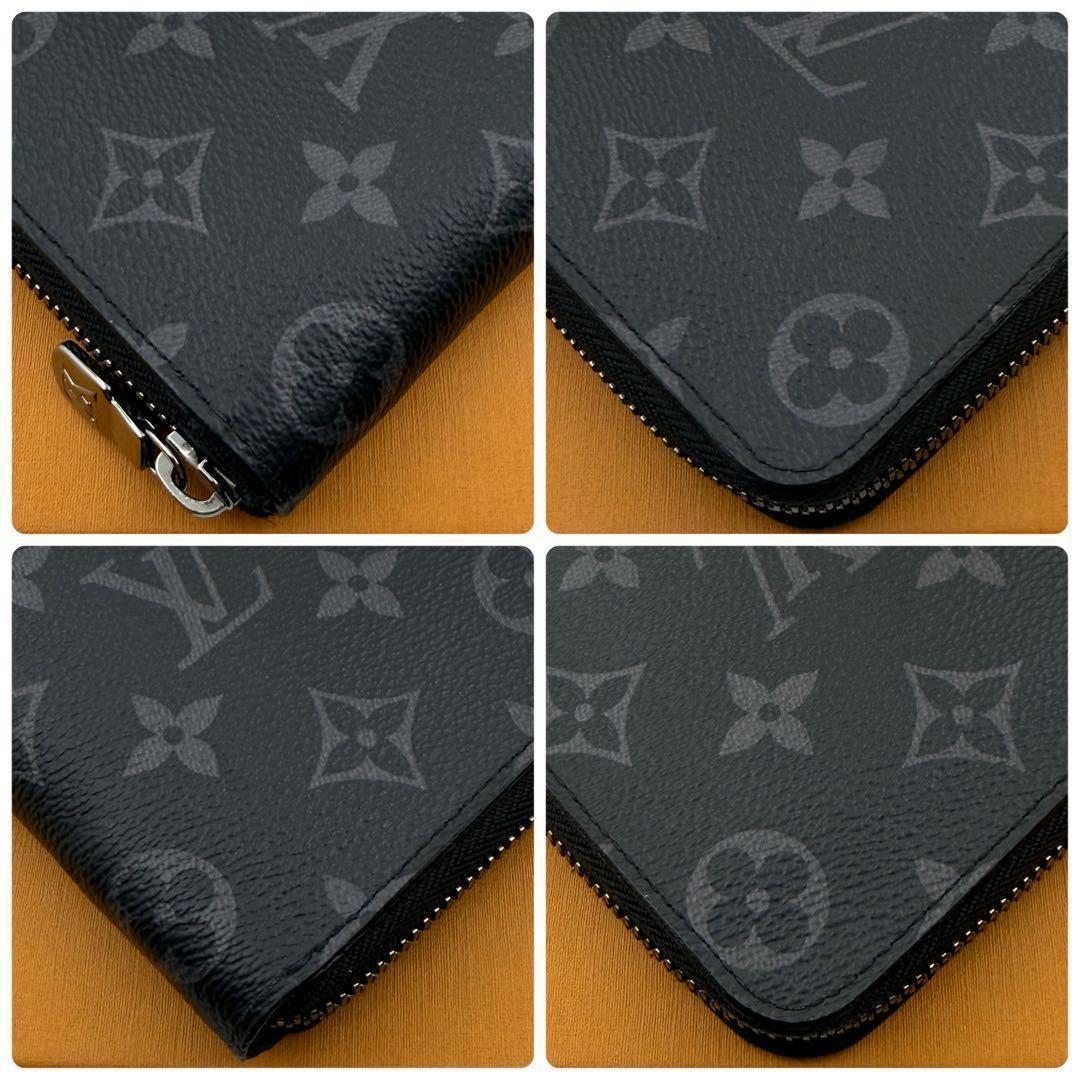 【極美品】ルイヴィトン エクリプス ジッピー ヴェルティカル 長財布 ＃171