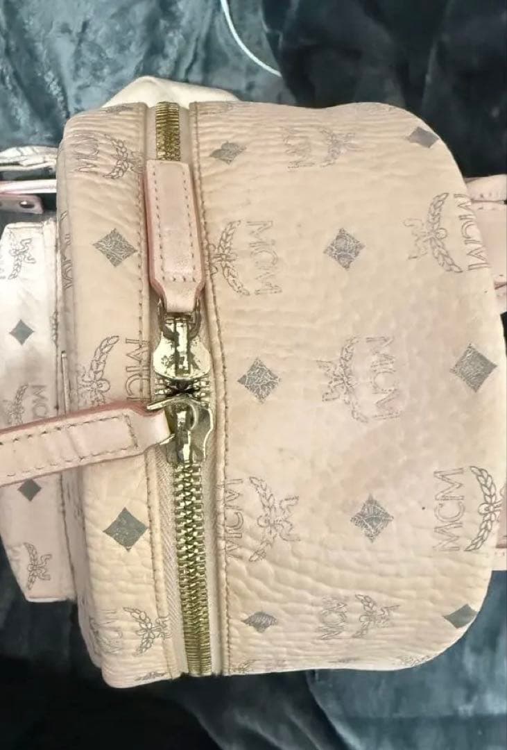MCM 〈スターク〉 ヴィセトス バックパック パウダーピンク リュック