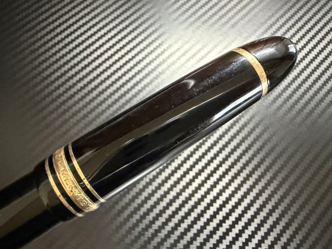 美品 モンブラン マイスターシュテュック 149 14C 中白 EF 万年筆