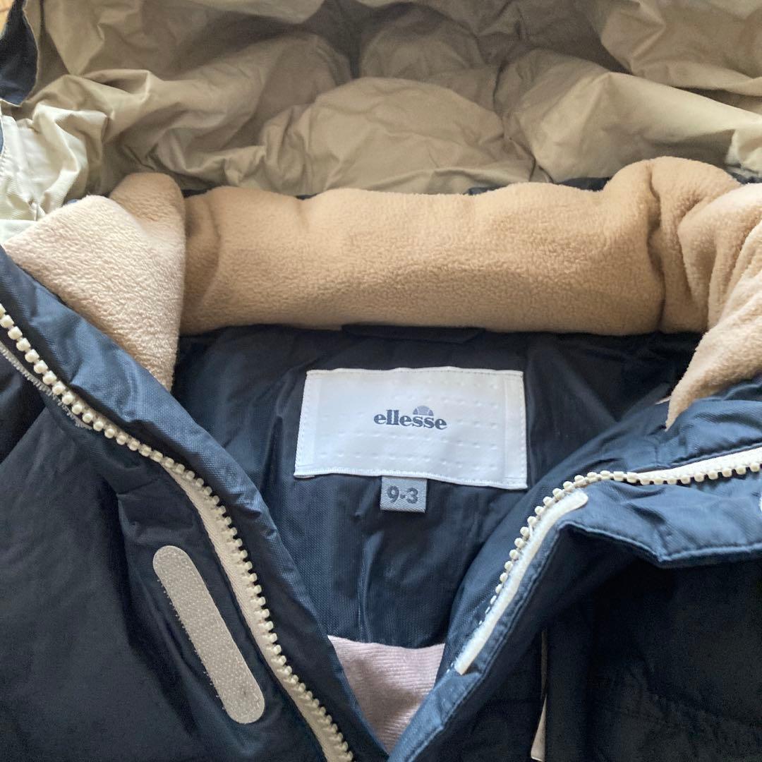良品★ellesse エレッセ スキー&スノボー ウェア ダウン セットアップM