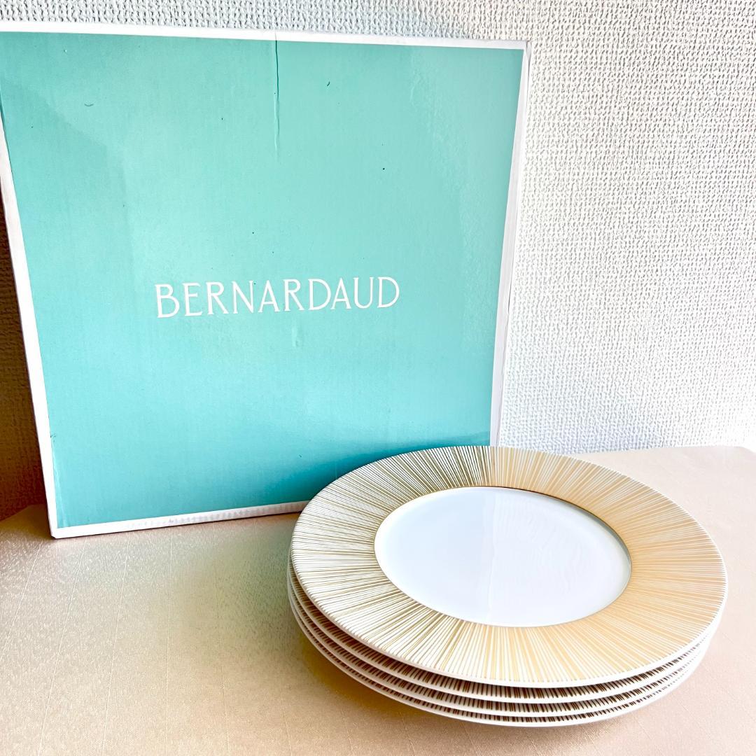 ★新品未使用　超美品★フランス　BERNARDAUDゴールドプレート　デザート皿