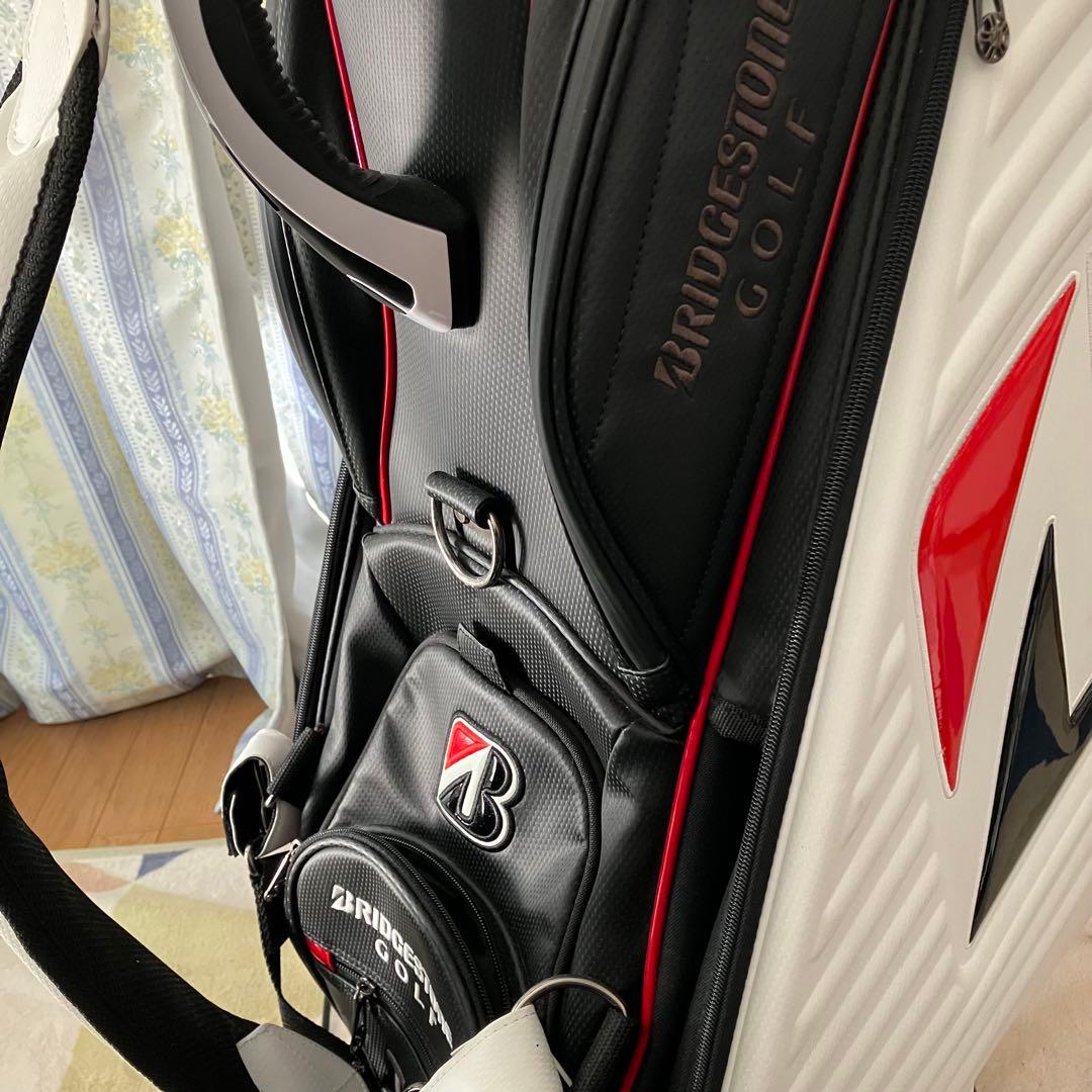 BRIDGESTONE ブリヂストンゴルフ 3点式キャディバック ネーム刺繍有