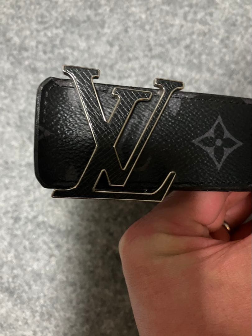 LOUIS VUITTON ルイヴィトン メンズ ベルト90 エクリプス