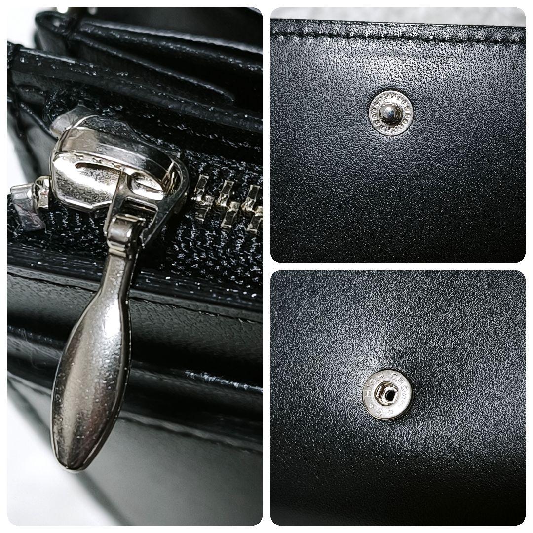 Bloody Mary 本革 レザー 長財布 鳥 羽 ブラック