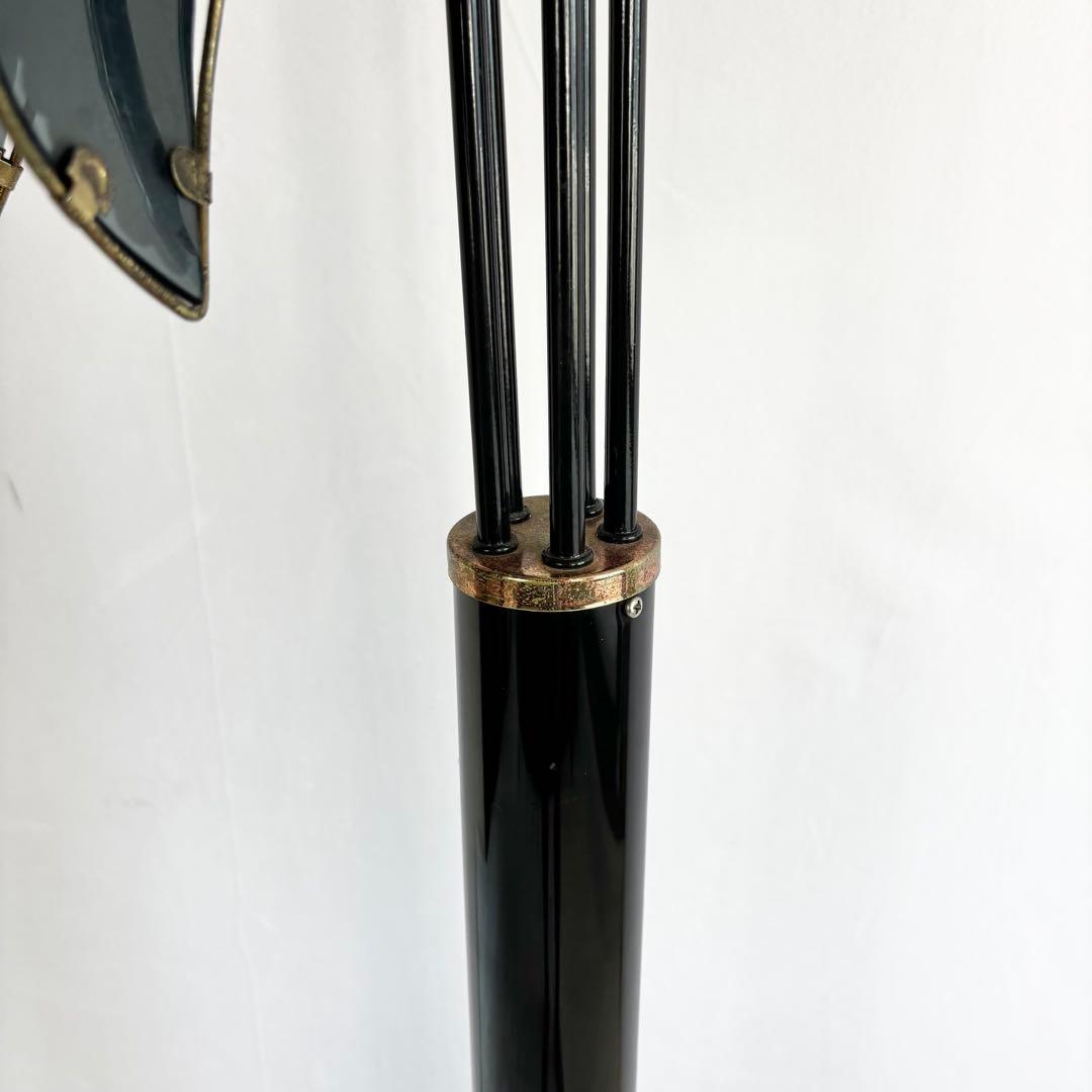 『ヴィンテージ』レトロ　アンティーク　フラワー スタンドライト 鈴蘭フロアランプ