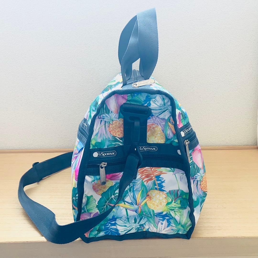 ポーチ付！新品未使用レスポートサック ハワイ限定 ウルヴェヒ柄ボストンバッグ