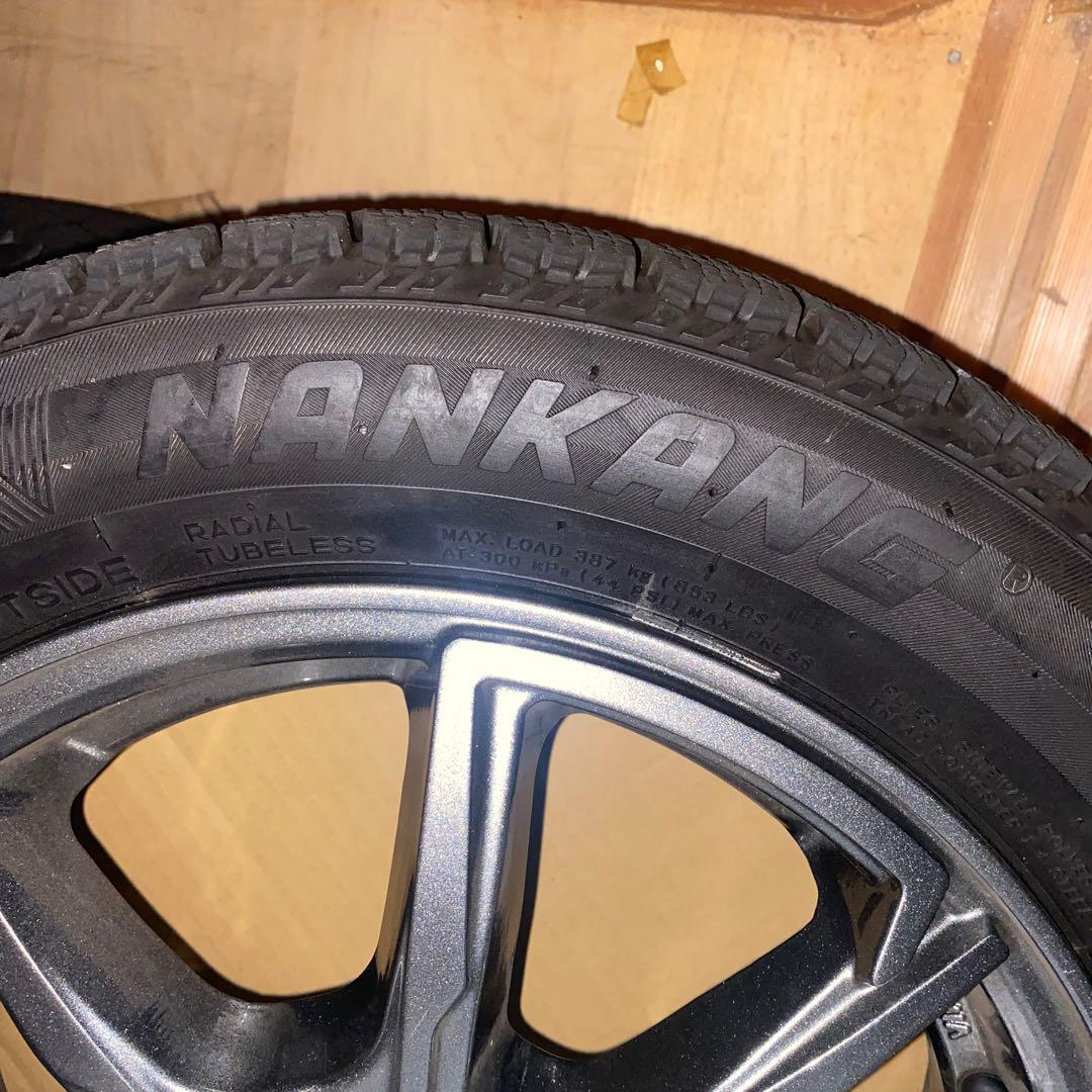 スタッドレスホイール付き4本★155/65R14 75Q★直接引取り可能な方限定