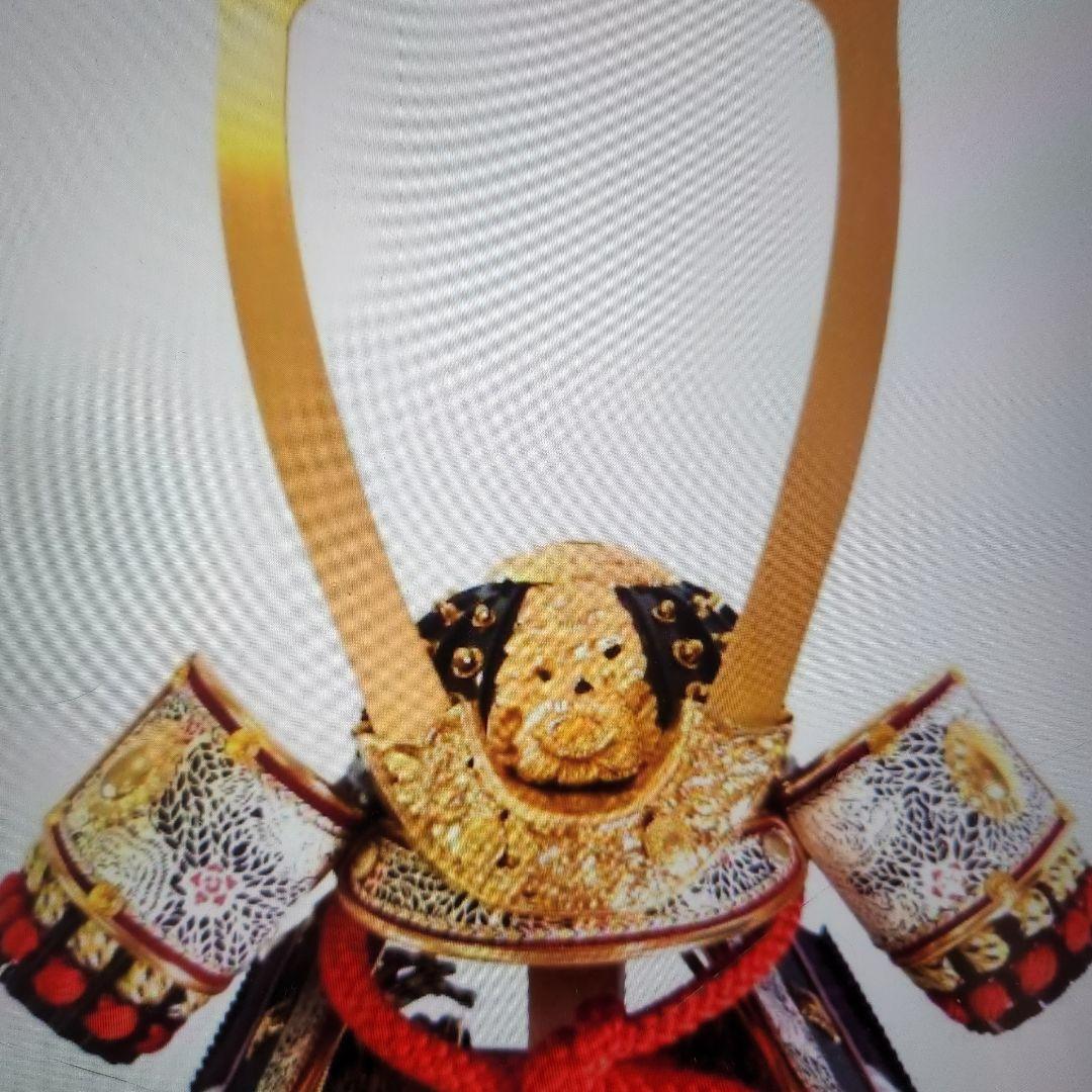 五月人形 武士の鎧、武蔵朔太郎作。特別価格！