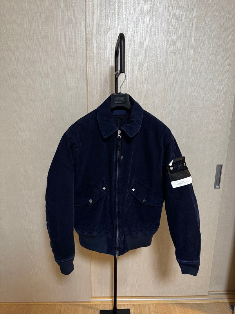 ストーンアイランド デニムリサーチ コーデュロイボンバージャケット L