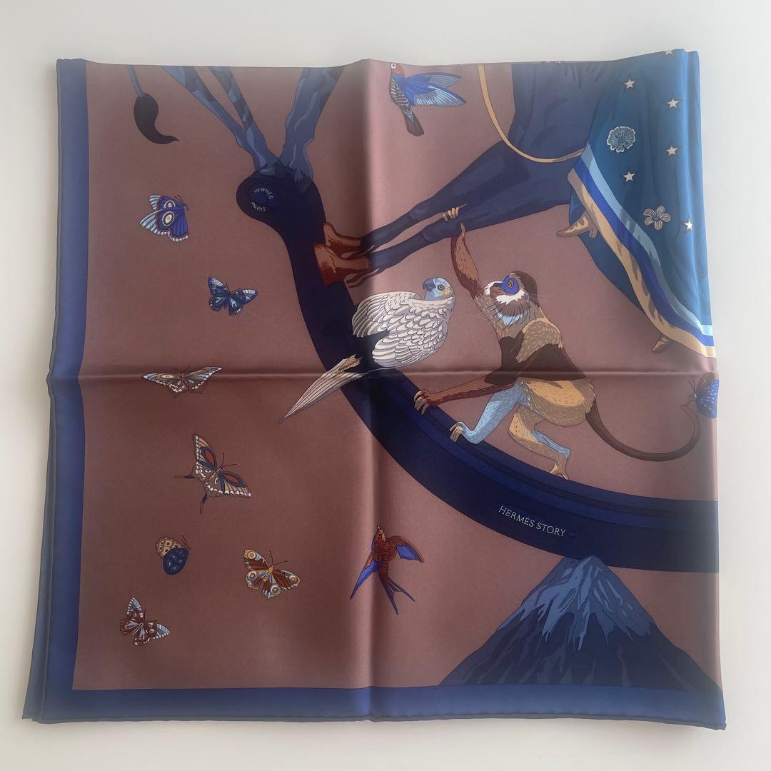 【エルメス】シルクスカーフ90センチ(未使用)