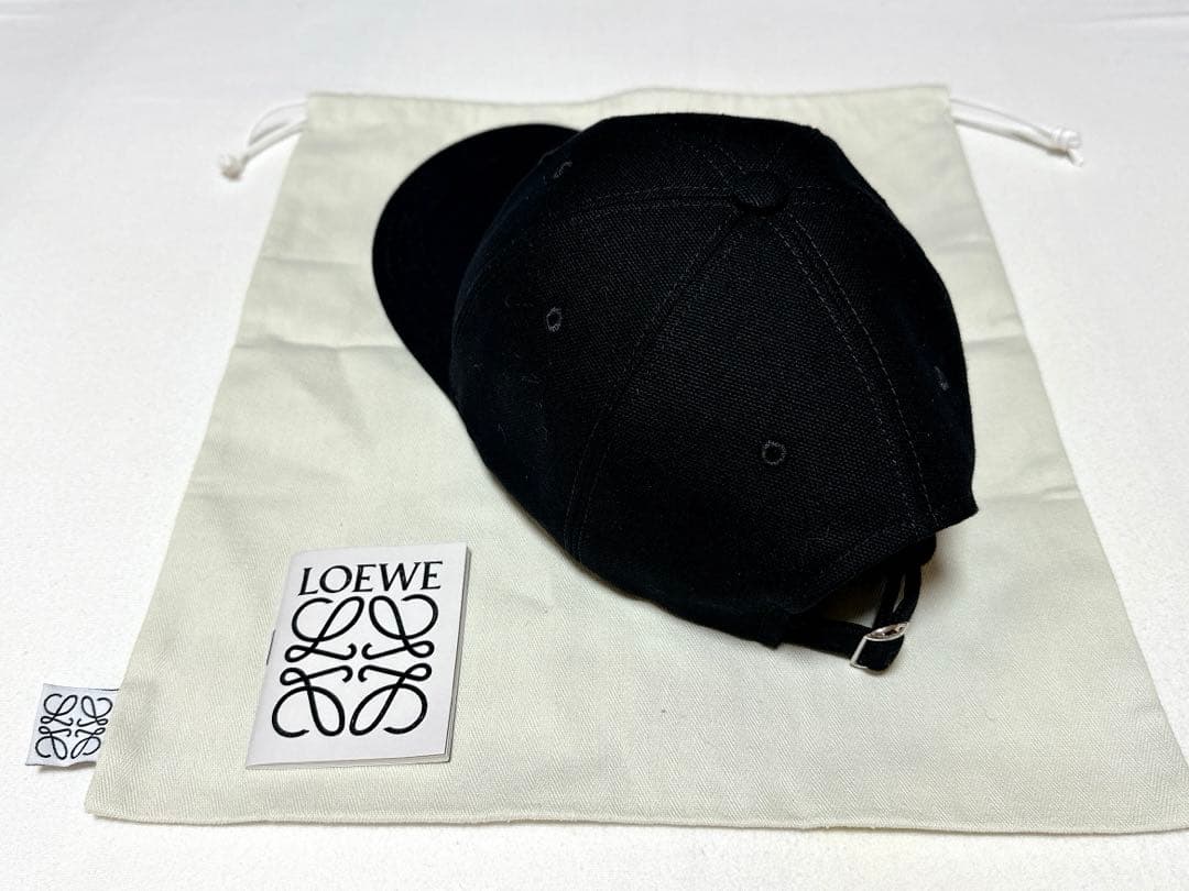 LOEWE ロエベ ロゴパッチ キャップ キャンバス