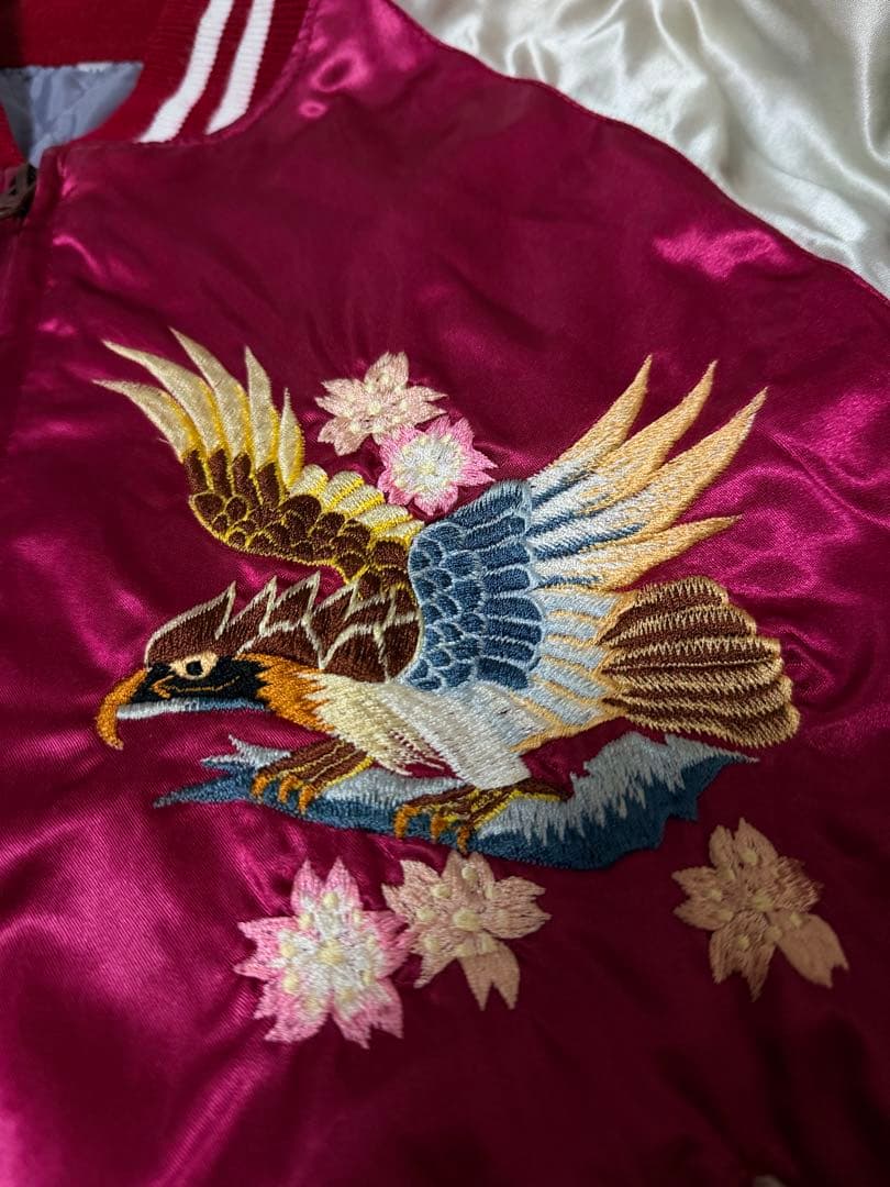 プリンス商会 vintage 鷲 日本限定 スカジャン サテン unisex