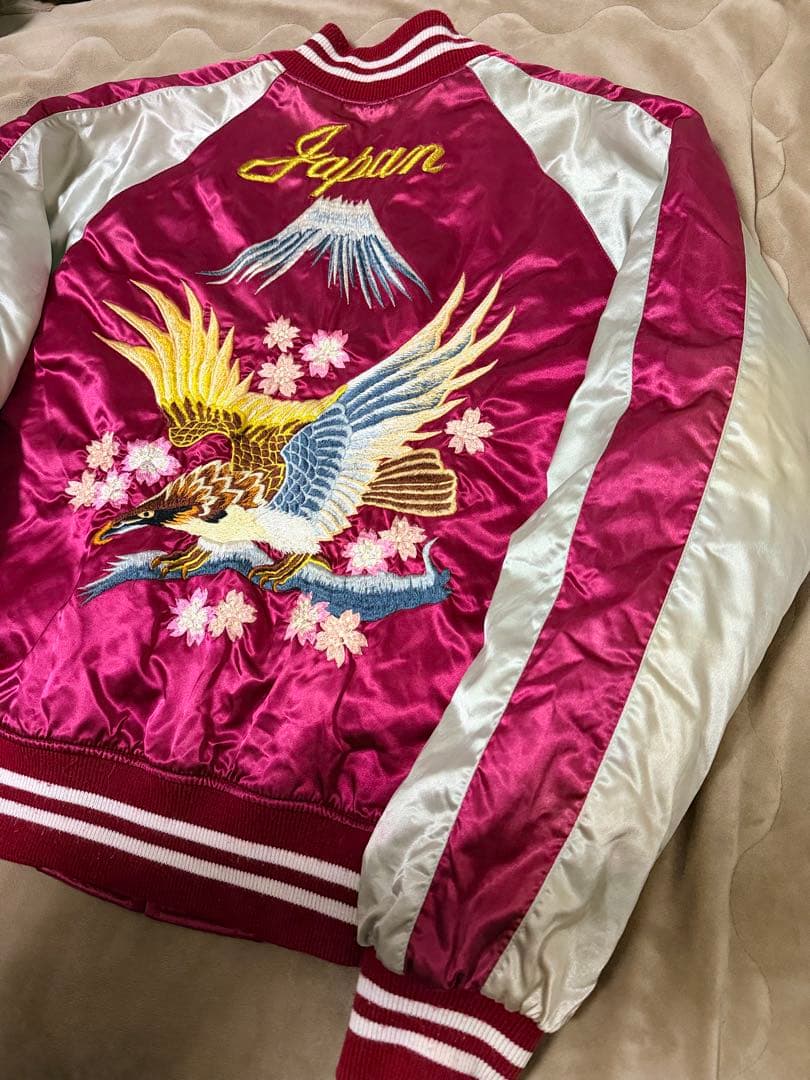 プリンス商会 vintage 鷲 日本限定 スカジャン サテン unisex
