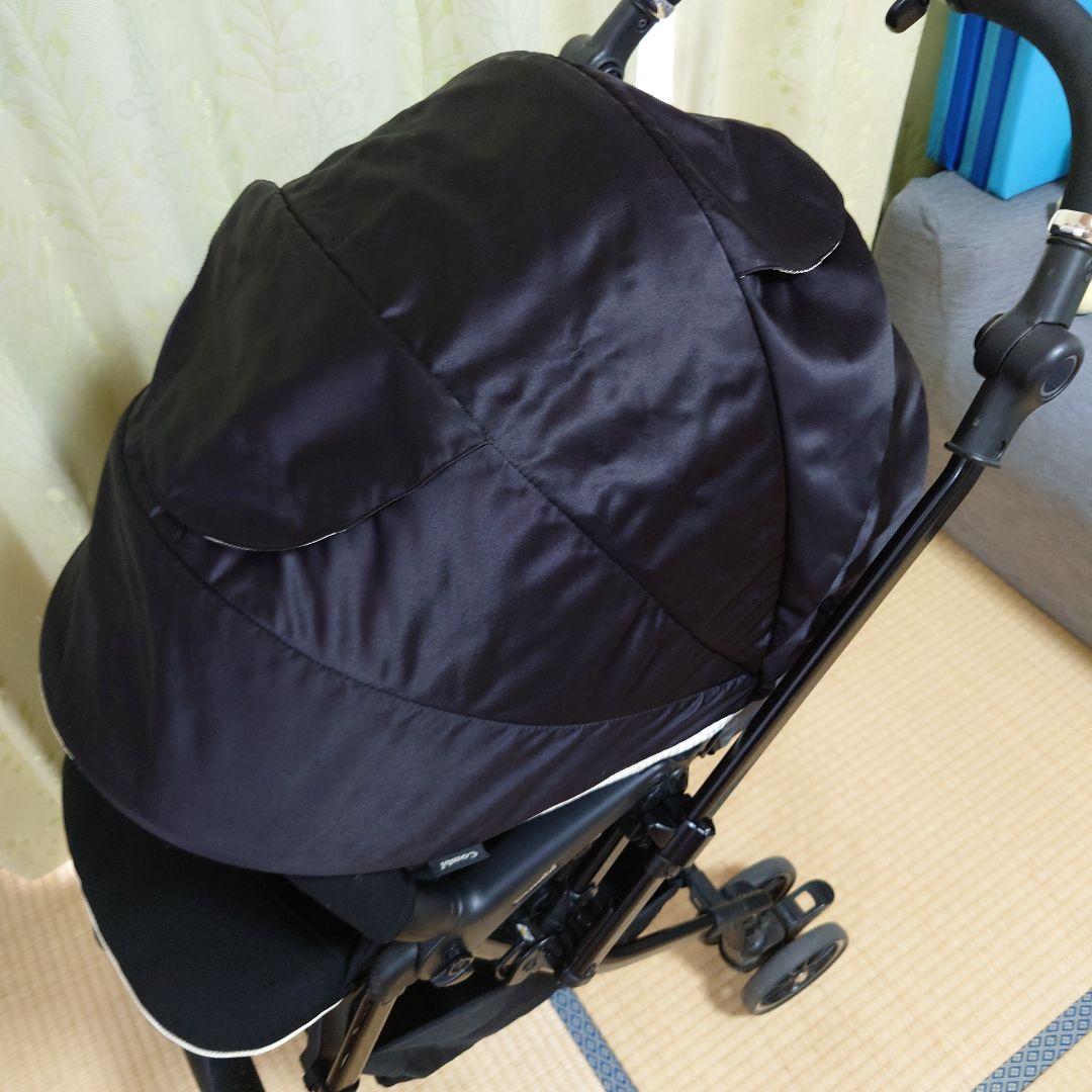 【美品】コンビ ベビーカー メチャカル オート4キャス エッグショック A型