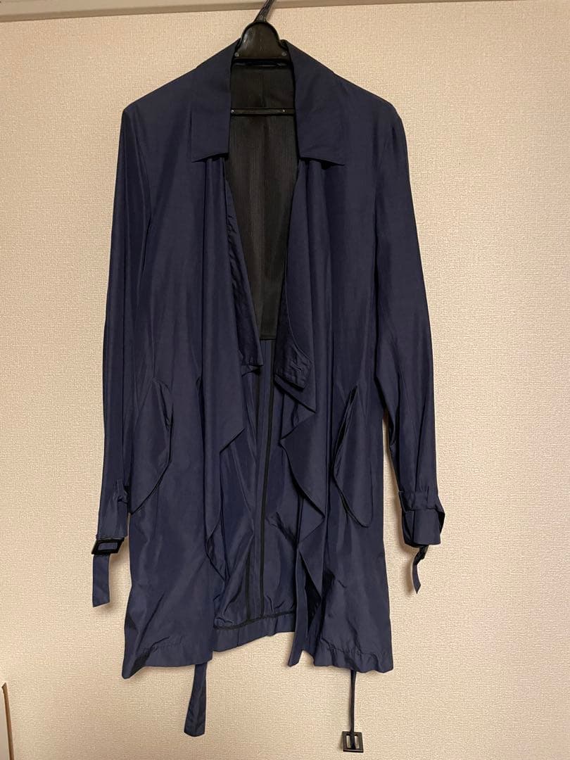 giuliano fujiwara ドレープトレンチコート 46