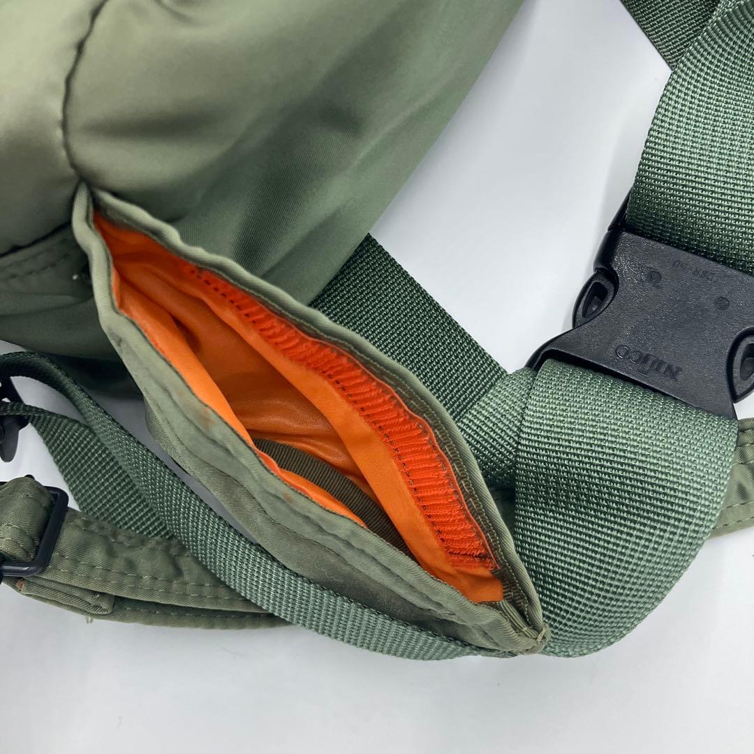 PORTER 吉田カバン TANKER ボディバッグ セージグリーン