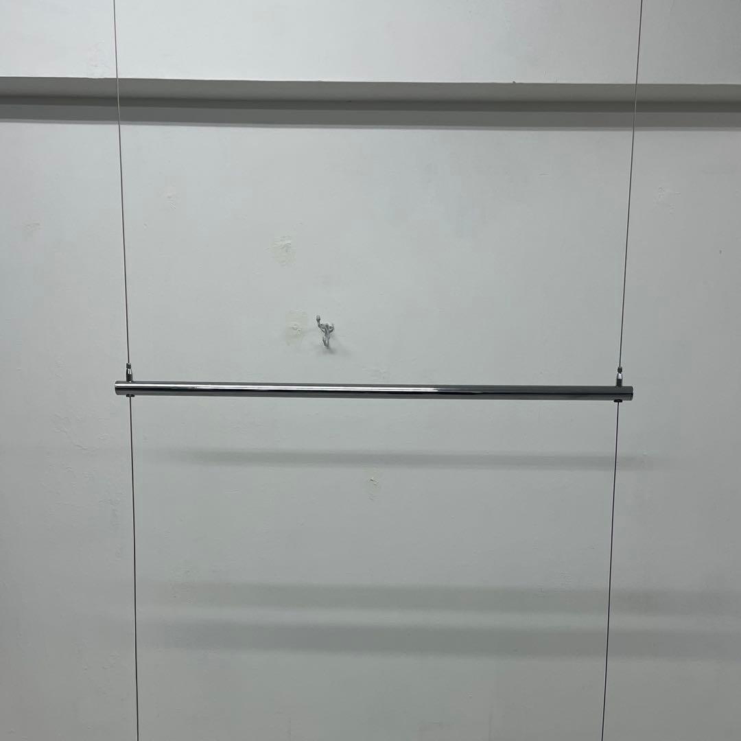 高級 アパレル店舗用 天井吊りハンガーラック一式 パイオニアテック【加工済】