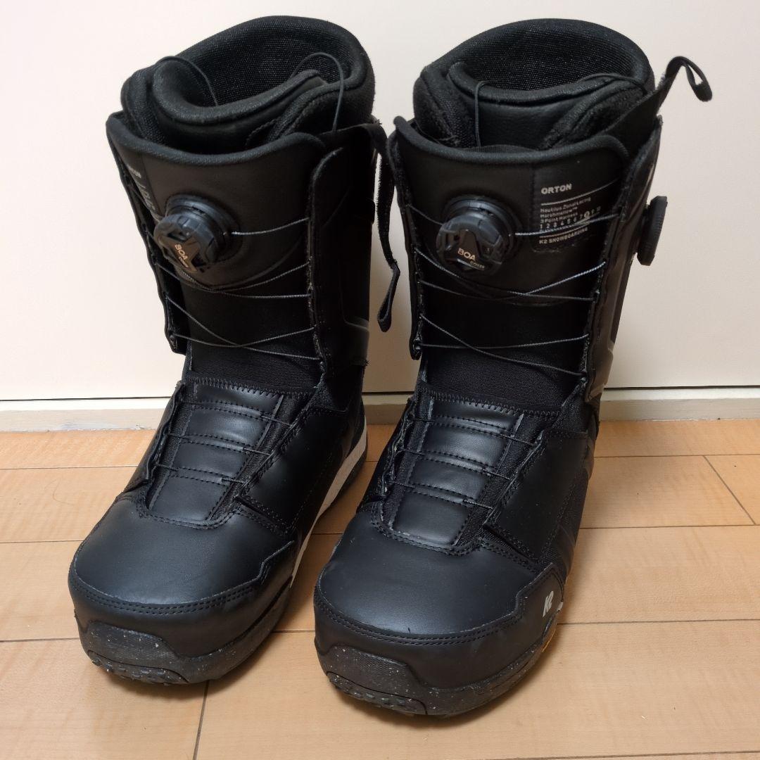 K2 orton (28.5) Black vibramソール