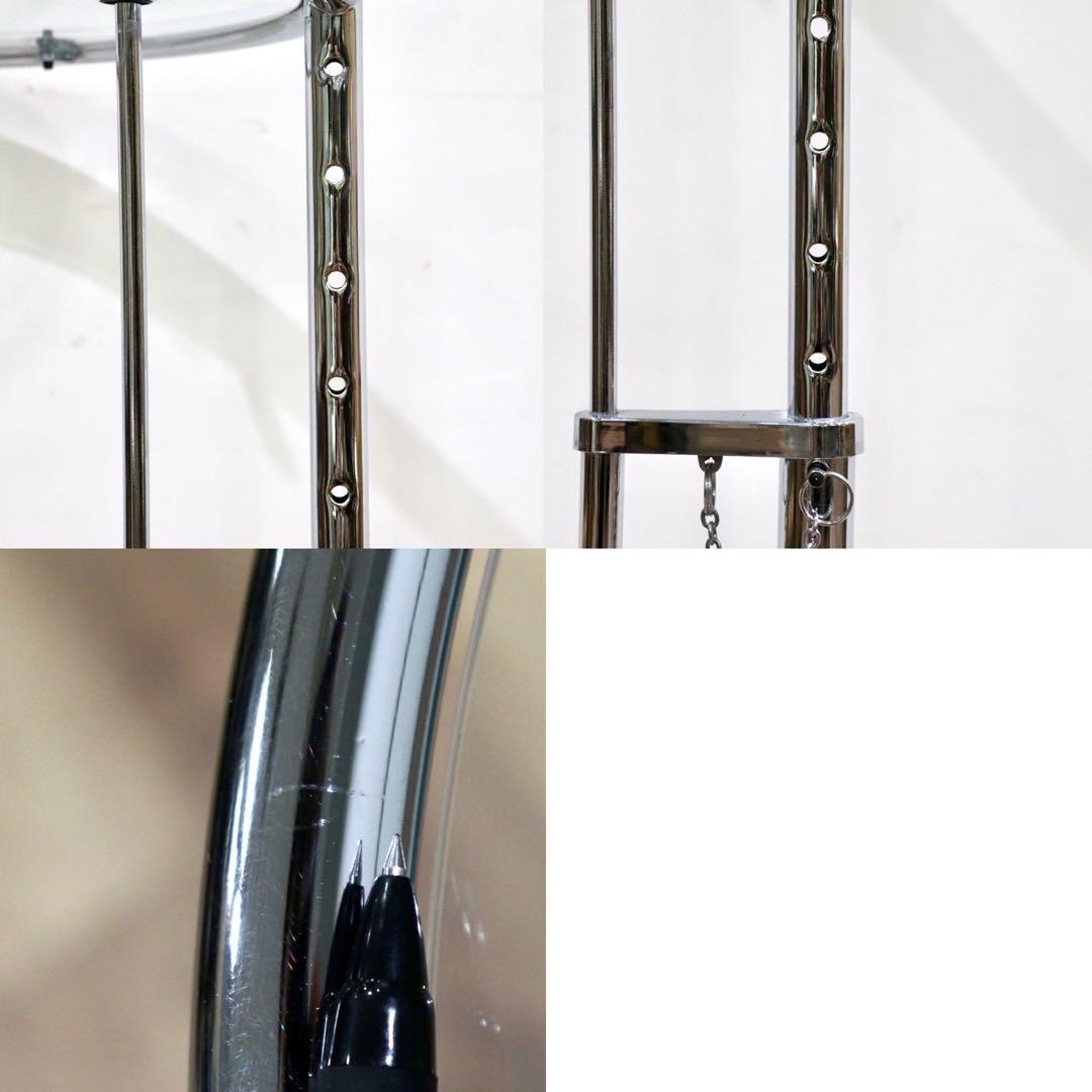 GMGS275○ガラステーブル サイドーテーブル コーヒーテーブル 高さ調整可能