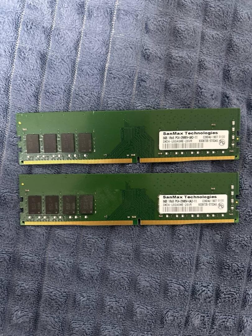 暁*様 DDR4 メモリ 8GB ×2枚（合計16GB