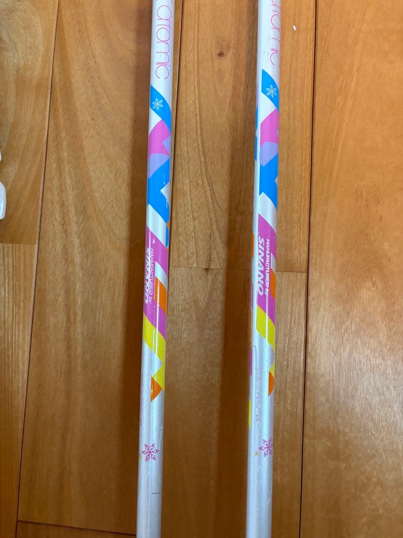 HEAD ジュニア用 スキー板 ビンディング付き atomicストツク付