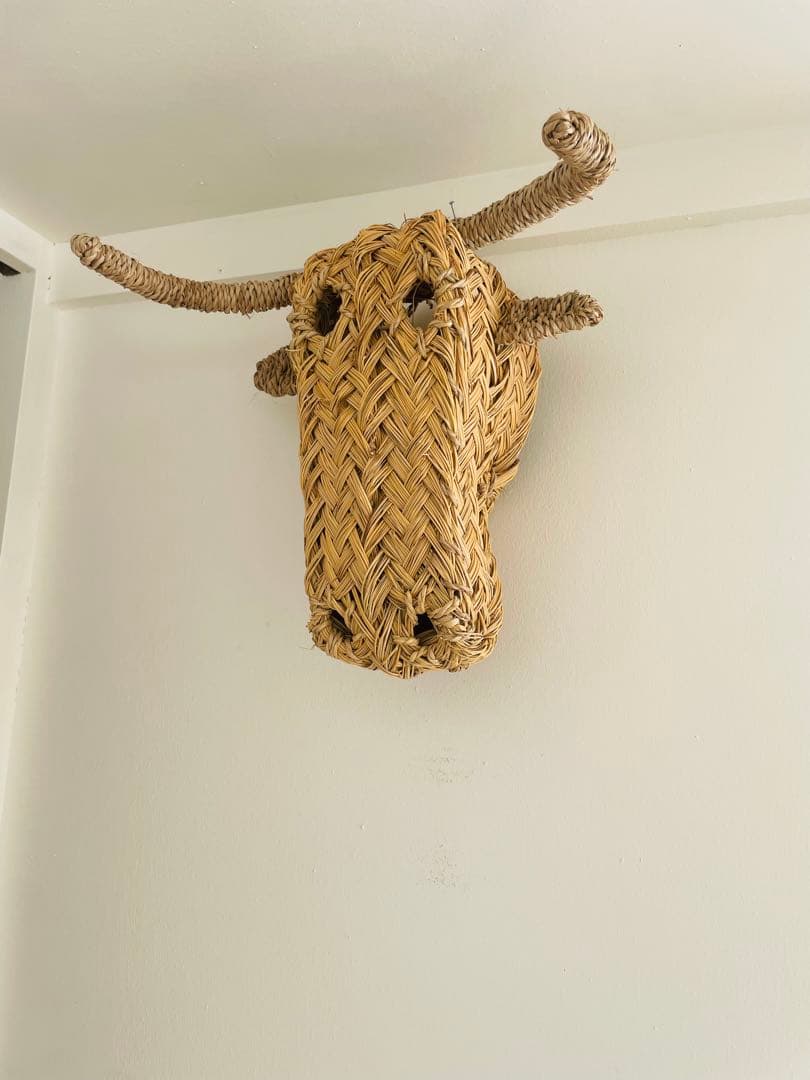 スペイン 手編み アニマルトロフィー 一点物