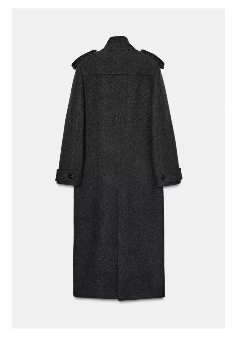 ZARA ZW COLLECTION ウールロングコート S